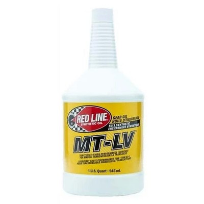 Red Line Oil 50604 Full Synthetic Gear Oil MT-LV 70W/75W GL-4 1 Quart