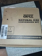 Backyard Grill Natural Gas Conversion Kit with Hose New