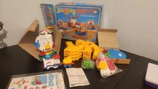 Vintage Muppet Babies 1989 Imagination Park Play Set Train Tracks Unused Set 