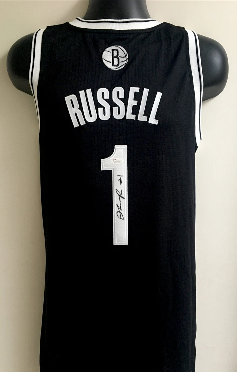 Camiseta deportiva firmada autografiada de los Brooklyn Nets Rev 30 de Adidas JSA con certificado de autenticidad
