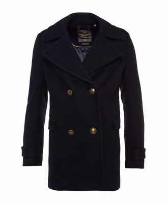 superdry pea coat