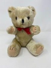 Vintage 1950s Jointed Posable Plush Teddy Bear 8.5 Heavyweight Super Rare