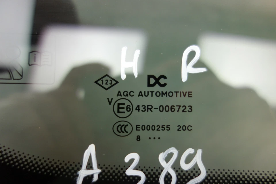 Smart Forfour 453 Seitenscheibe Scheibe Ausstellfenster hinten rechts Bj2019 - Bild 3 von 3