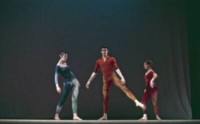 Merce Cunningham and company rehearsing 1969 Ballet Dance Art Old Photo 13