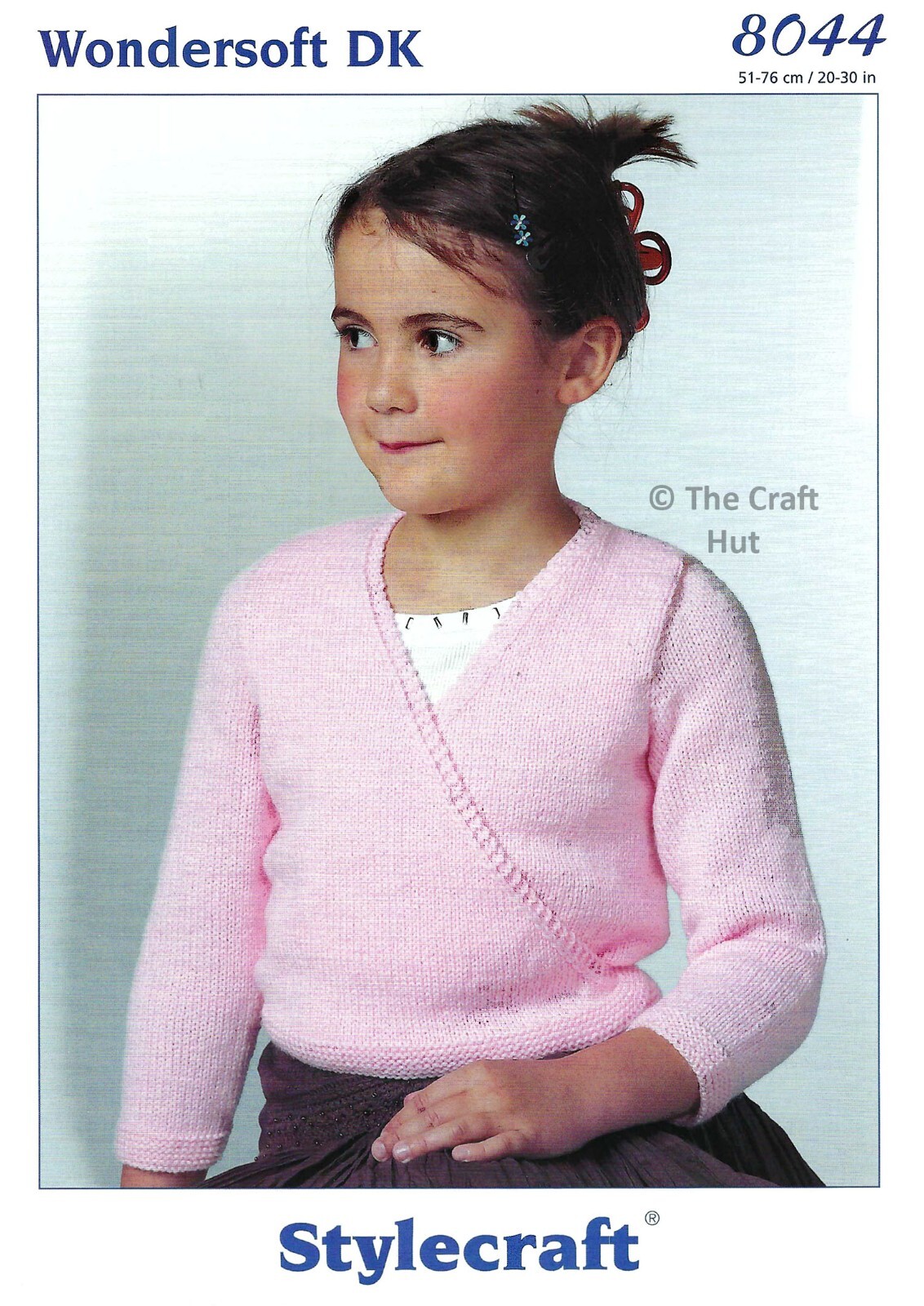 Hand Knitting PATTERN ONLY Stylecraft Child Baby Toddler Ballet Top 8044 New