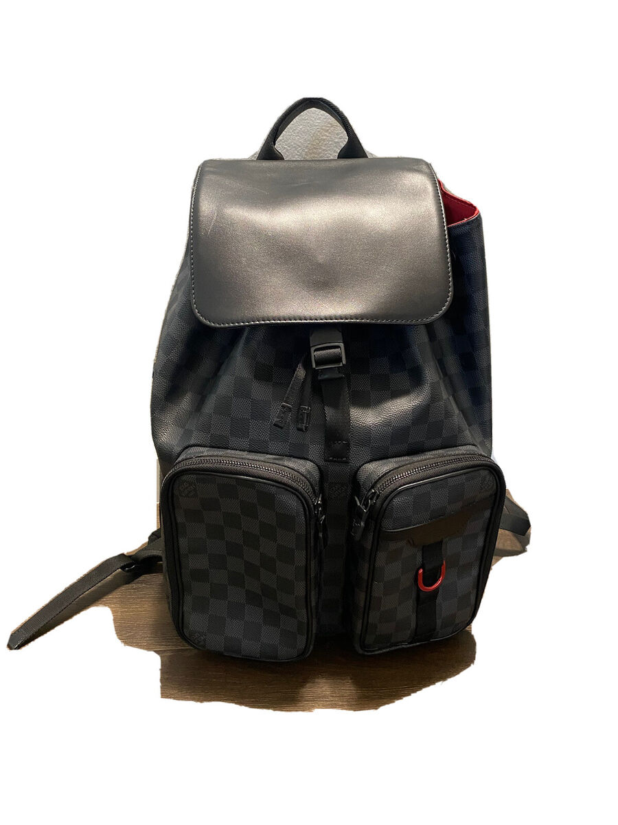 LV LOUIS VUITTON Utility Damier Graphite Backpack, New LV LOUIS VUITTON Utility Damier Graphite Backpack, New