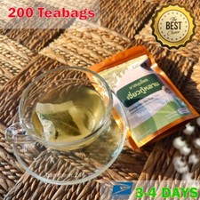200 Sachet Jiaogulan Tea 100 Herbal Natural Organic Tea Healthy Relief Pains Gr