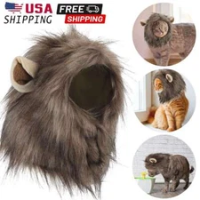 Funny Cute Lion Mane Costume for Small Cat or Dog Pet Clothes Party Fancy Dress