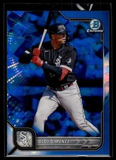 Eloy Jimenez 2022 Bowman Chrome Sapphire Edition Card #1