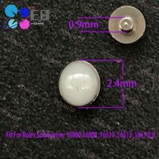 Pearl Green Lume Bezel Insert Fit Rolex Submariner 16610 16613 13LB 16800 16808