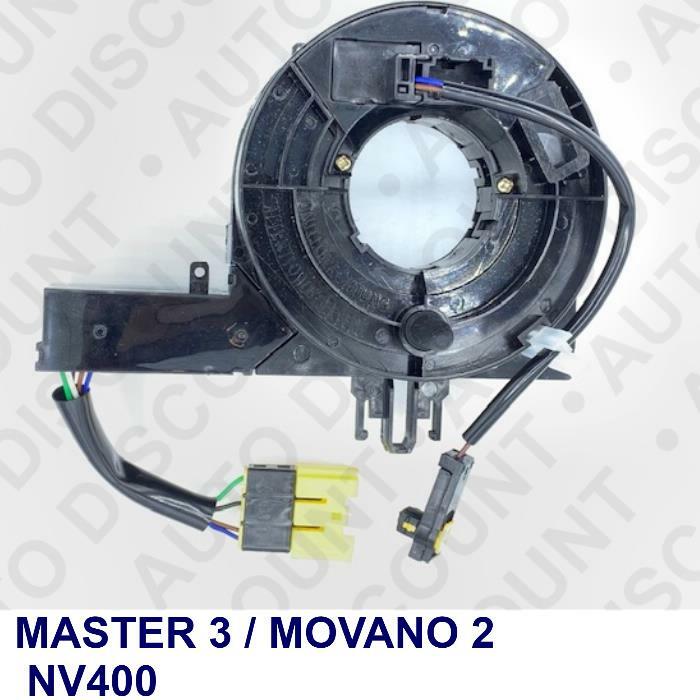 Commodo contacteur tournant airbag pour Master 3 et Movano