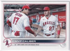 2022 Topps Update #US115 Shohei Ohtani / Mike Trout (#2)