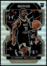 2022-23 Panini Prizm Draft Picks Prizms Silver #97 Alondes Williams