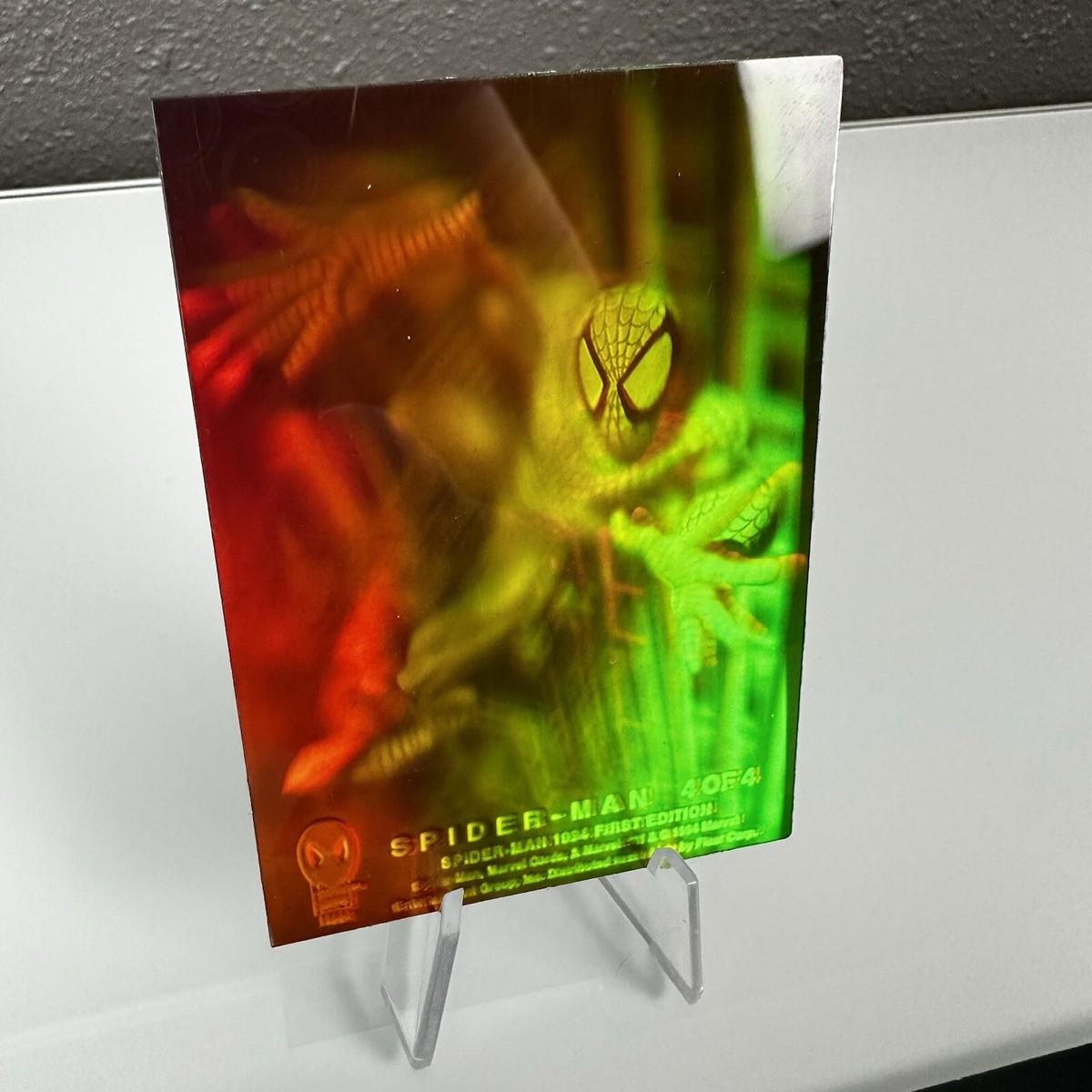 1994 Amazing Spider-Man First Edition Hologram Complete Set 4 of 4