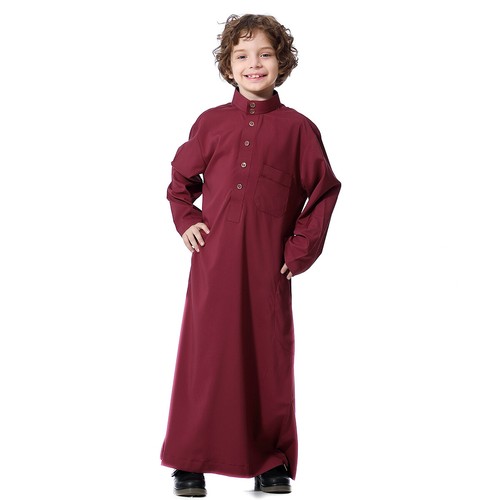 Islamic Saudi Mens&Boy Thobe Jubba Daffah Dishdasha Thawb Thoub Muslim Robe Arab - Picture 288 of 306