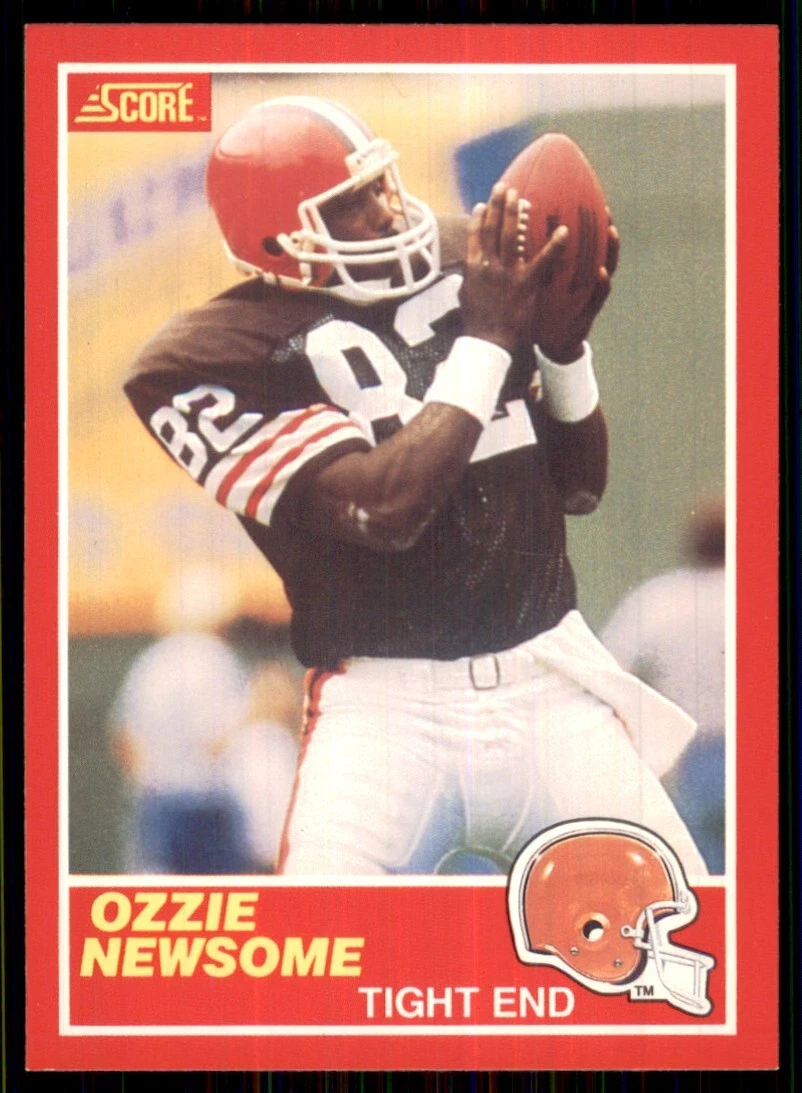 1989 Score #124 Ozzie Newsome Cleveland Browns