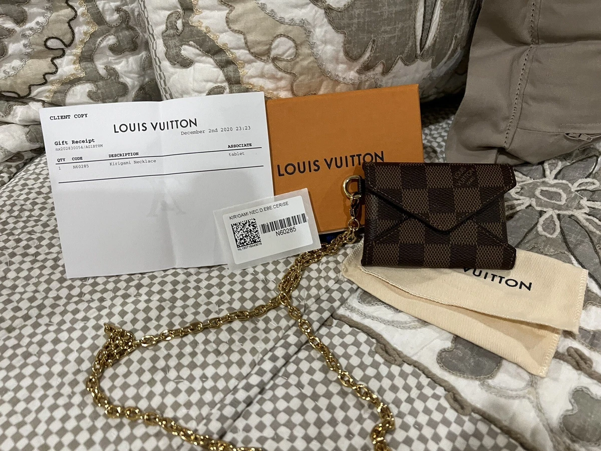Louis vuitton deals kirigami necklace