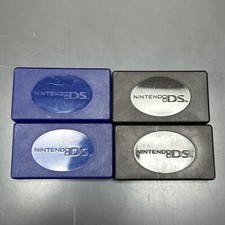 Lot of 4 Official OEM Nintendo DS Game Boy Advance Game Holder Case Plastic