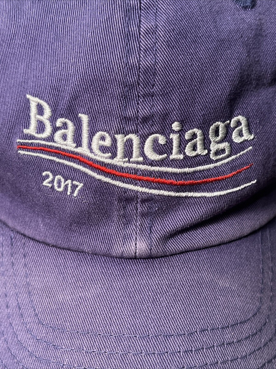 BALENCIAGA POLITICAL CAMPAIGN PRESIDENTIAL BASEBALL HAT 2017 BALENCIAGA POLITICAL CAMPAIGN PRESIDENTIAL BASEBALL HAT 2017