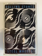 Rolling Stones Steel Wheels Cassette 