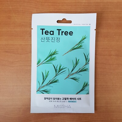 Missha Airy Fit Sheet Maske (Teebaum / 20 Blatt)