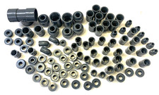 ASSORTED PVC PIPE FITTINGS 1/2", 1", 2" 3/4" LOT OF 95