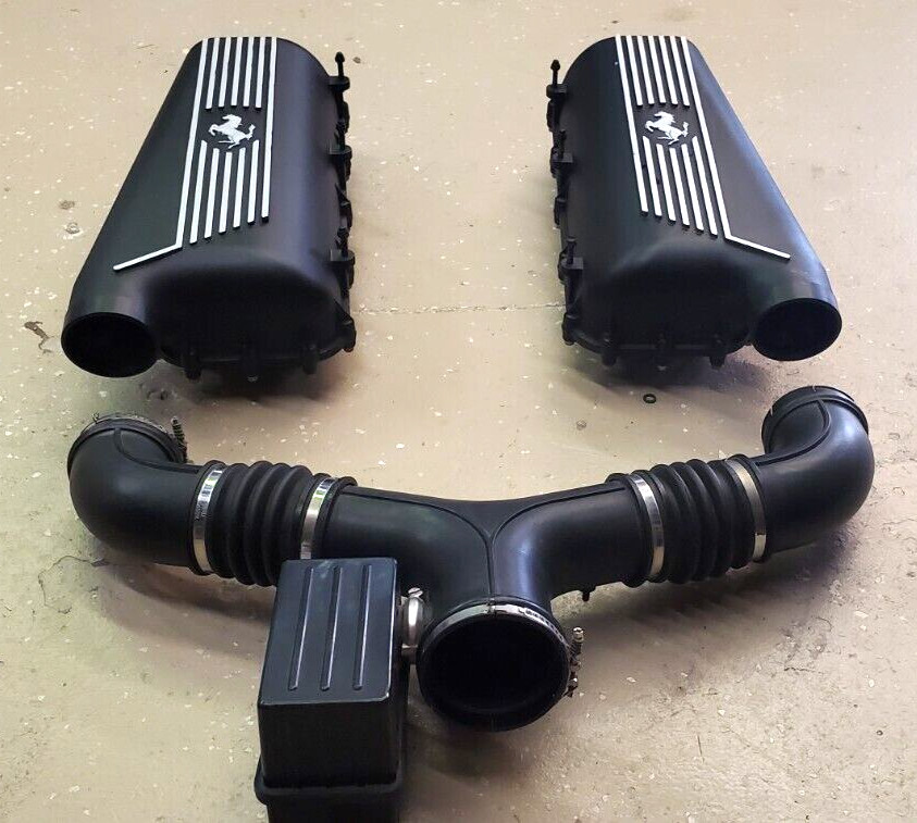 Ferrari F355 Intake Manifolds... Complete set up.