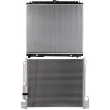 Radiator & AC Condenser Cooling Kit For 2005-2017 Nissan Frontier 4.0L 3954CC V6