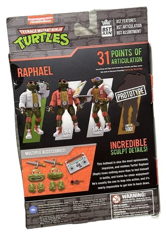 Figuras TMNT Rafael y Leonardo Street Style Loyal Subjects BST AXN - Imagen 7 de 12