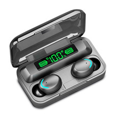 True Wireless Black Earbuds in Ear Buds Earbuds with noise cancelation