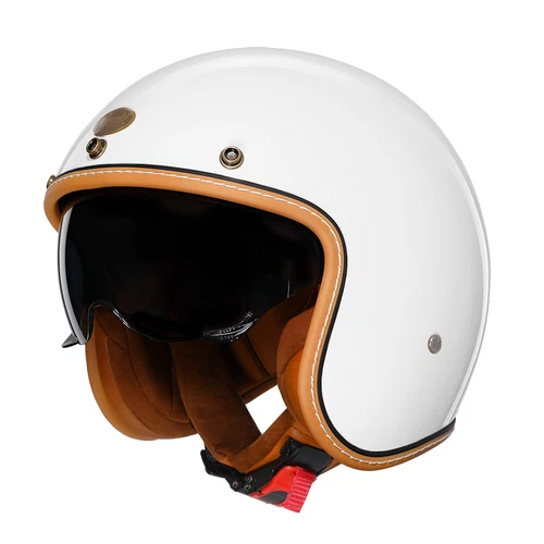 CYRIL Motorcycle Helmet 3/4 Open Face Lightweight C100 Vintage for Adult - Picture 30 of 50