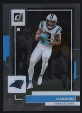 2022 Clearly Donruss DJ Moore #9 FOOTBALL Carolina Panthers