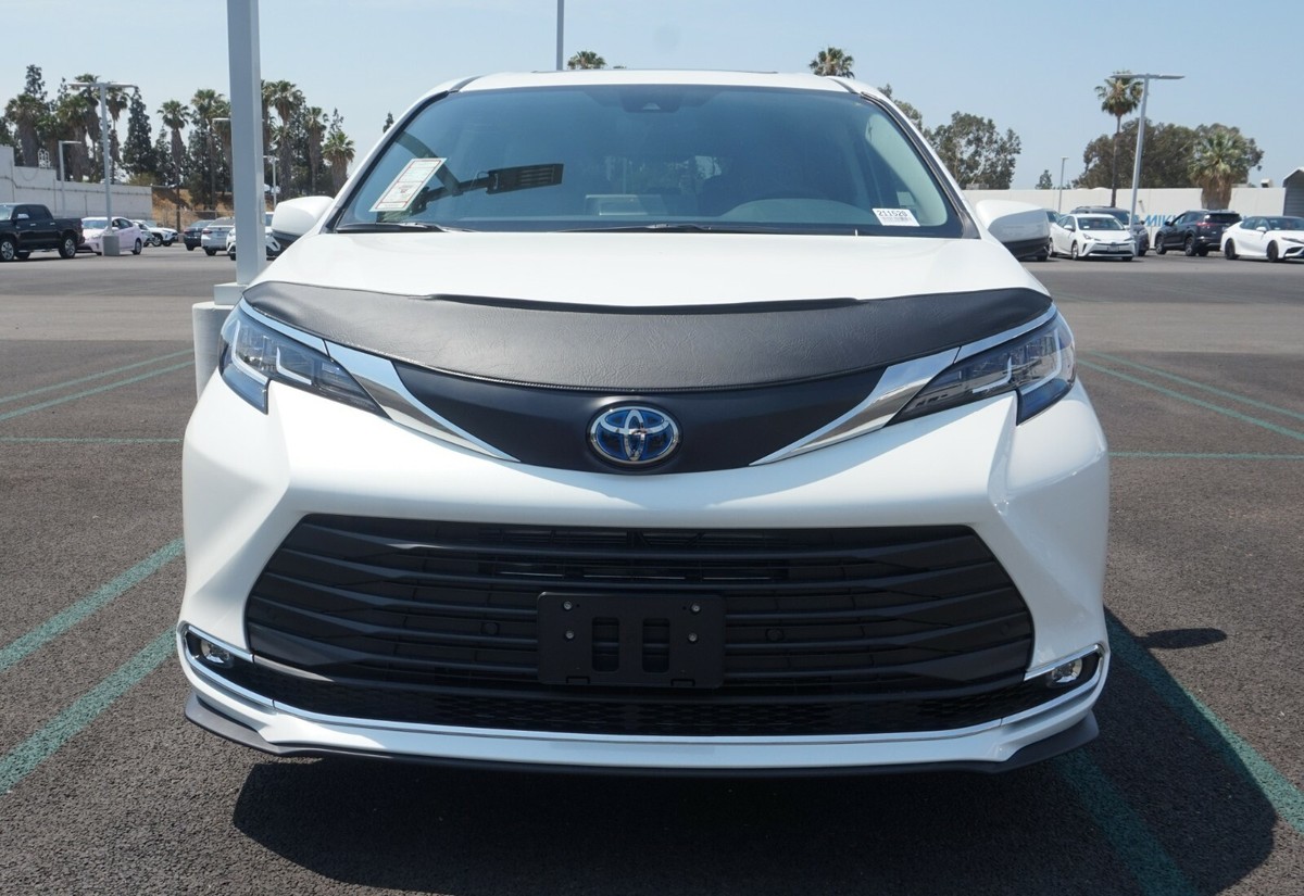☆シエナ LeBra ハーフブラ USトヨタ トヨタ ☆ 2021-2025 Toyota Sienna Lebra Front Hood Protector Mini Mask