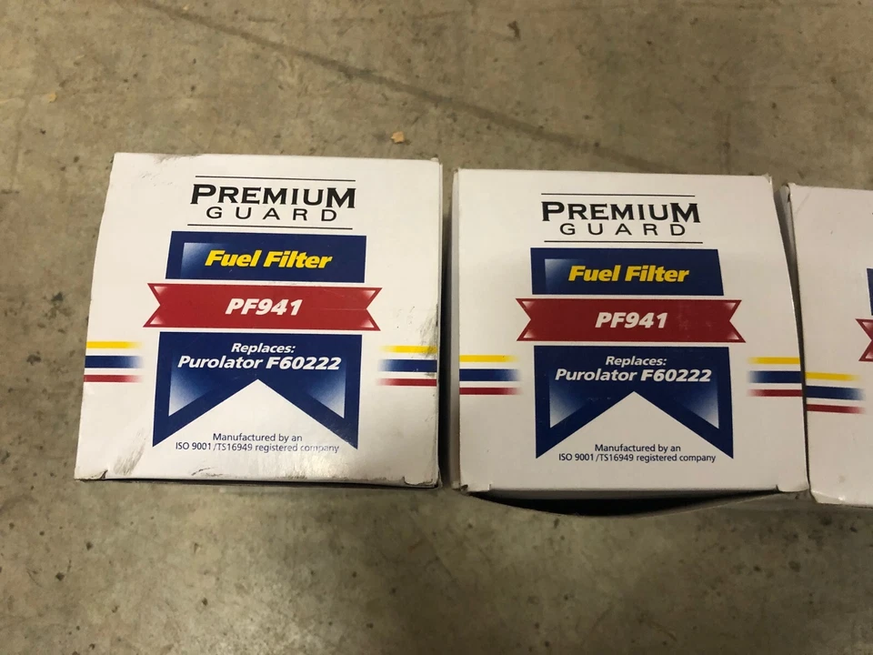 Lote de (4) filtros de combustible Motor Premium Guard PF941 para VOLVO 9700, VHD, VNL, GMC Foto 4 de 4