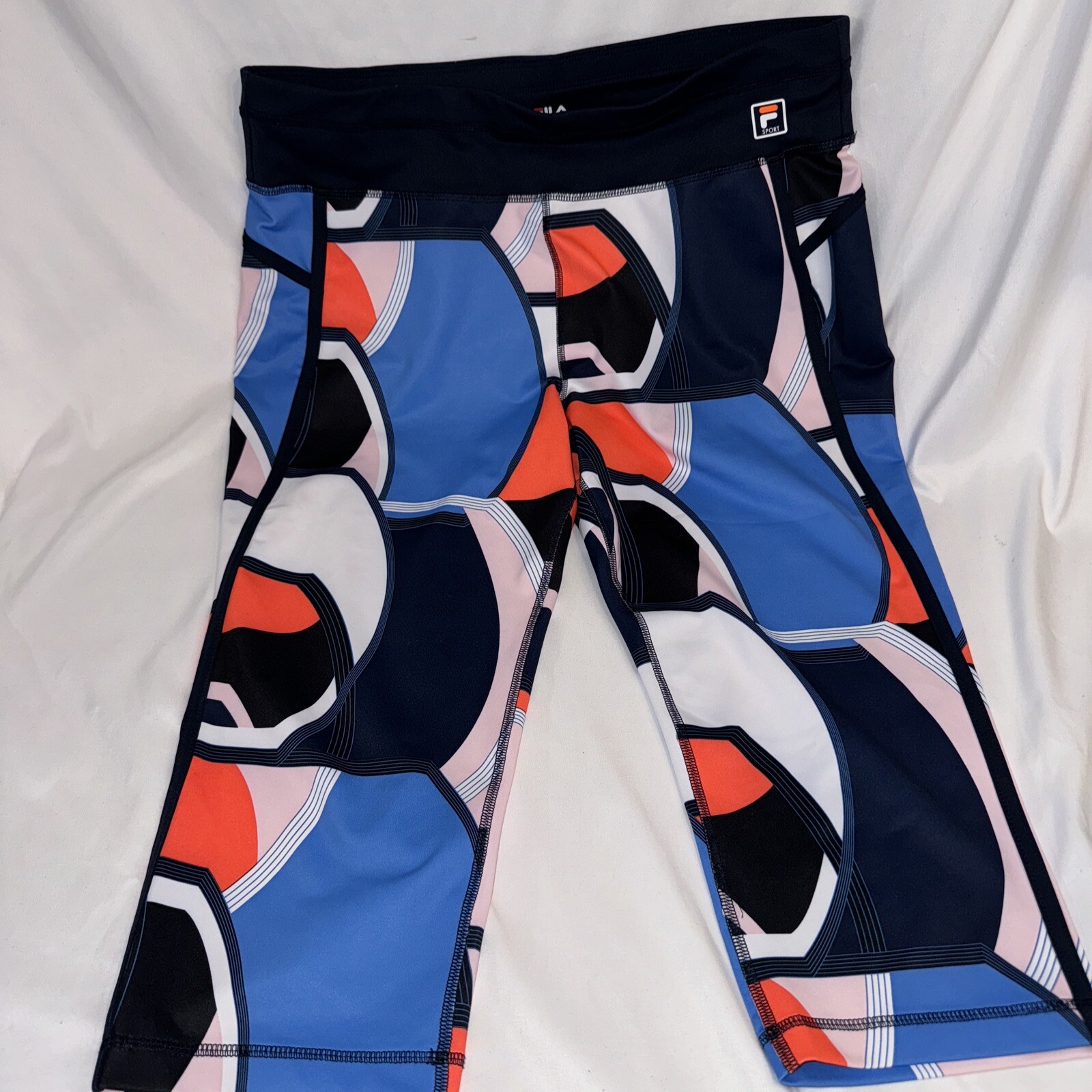 Leggings Donna Fila Sport Capri Taglia L Colore Blocco