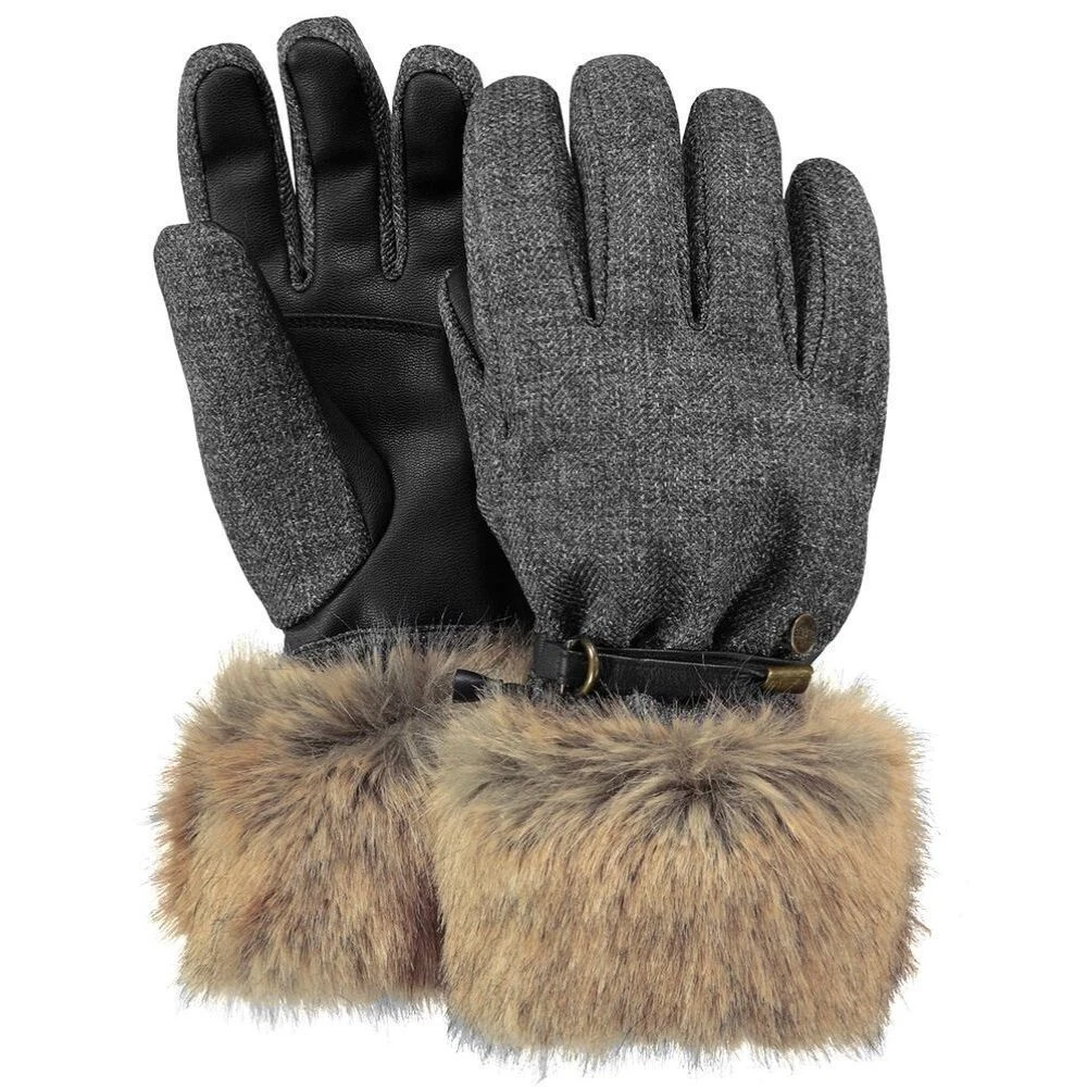 Barts Empire Womens Ski Gloves, Heather Brown. BNWT - XS Size 6 SAVE 40%