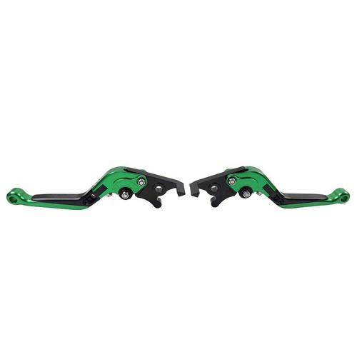 Palancas de embrague de freno extensibles verdes para Kawasaki Z650 Z900 17-22 Ninja650R - Imagen 4 de 11