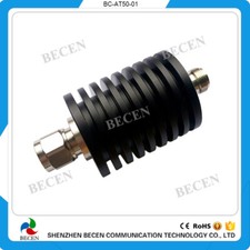 50W N rf Attenuators 1-10dB 15dB 20dB 30dB 40dB Fixed Attenuator DC-3GHz/4GHz