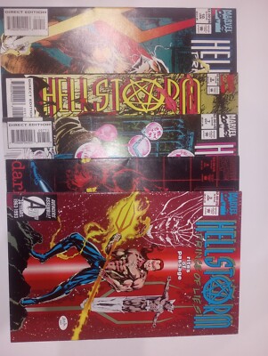 Hellstorm: Prince of Lies Lot of 5 (Marvel Comics June 1993)