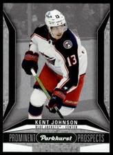 Kent Johnson Rookie 2022-23 Parkhurst Hockey #PP-7 Prominent Prospects