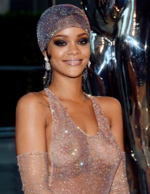 Rihanna With Bright Transparency 8x10 Picture Celebrity Print