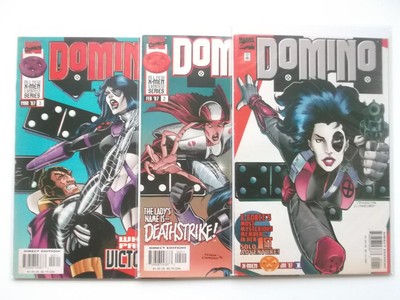 DOMINO Heft 1 2 3 komplett US Marvel 1997