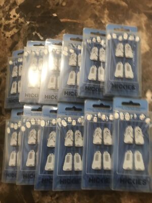 Hickies Slip-On Shoe Lacing System Blue Elastic Adjustable Lot Of 12
