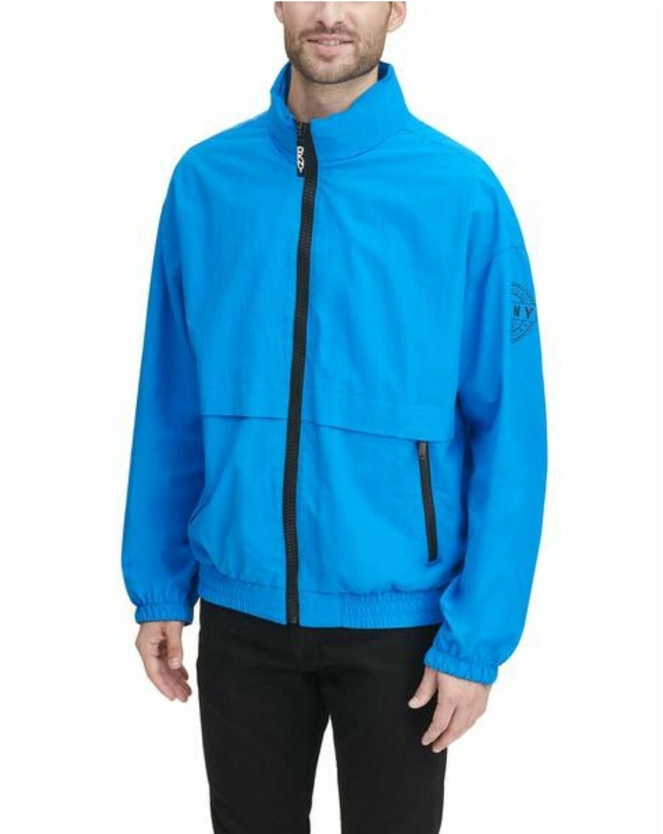 DKNY ジャケット DKNY Men's Stretch Zip-Front Zip-Pocket Bomber Jacket - Macy's