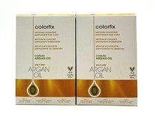 One N Only Argan Oil ColorFix Color Reducer/Conditioning Catalyst/Lotion -2 Pac