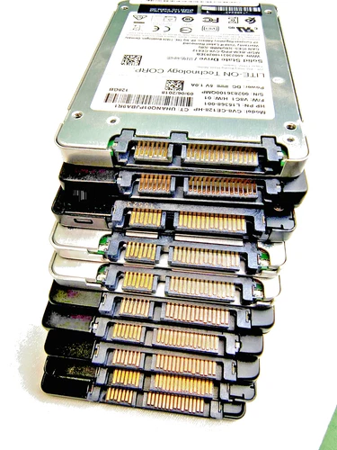 ** JOB LOT ** 10 x 128GB SATA III -  2.5" - SSD Drives ** JOB LOT *
