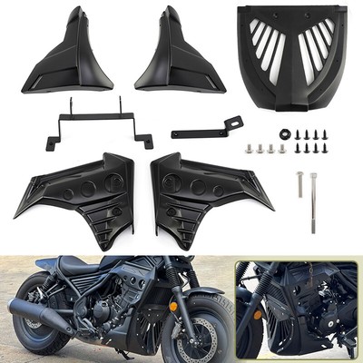 Under Fairing Cover Belly Panel Engine Guard For Honda Rebel 300 CMX300 17-23