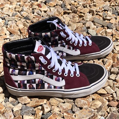 Vans Off The Wall Customs Sk8 Stranger Things Custom Design Shoes M/ 8.  W / 9.5