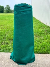 Green Sun Shade Windscreen Fabric 95% UV Block for Patio etc. 6' x CHOOSE LENGTH