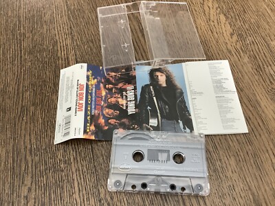 Blaze of Glory by Jon Bon Jovi Used Cassette 1990 Mercury Rock Free USA Ship